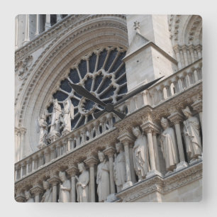 Reloj Cuadrado Notre Dame detail