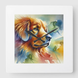 Reloj Cuadrado Nova Scotia Duck Tolling Retriever 250924AREF142 -
