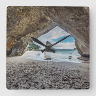 Reloj Cuadrado Nueva Zelanda, Isla del Norte, Península de Coroma