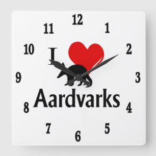 Reloj Cuadrado Numerales romanos de búho esmeralda majestuoso