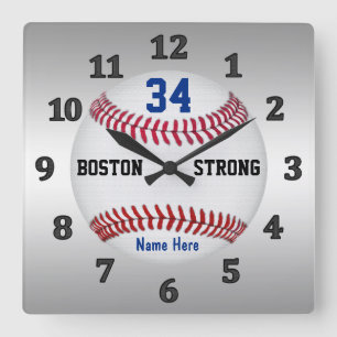 Reloj Cuadrado NÚMERO personalizado de los relojes, del jersey