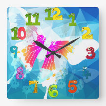 Números de Personalizado Belleza de mariposa etére