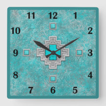 Números Geométricos Básicos de Piedra Turquesa del