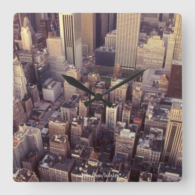 RELOJ CUADRADO NYC (Anverso)