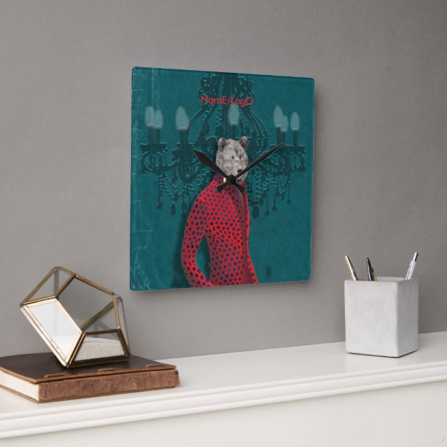 Reloj Cuadrado objet_18_un homme_2 (Oficina)