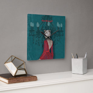 Reloj Cuadrado objet_19_une femme_2