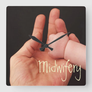 Reloj Cuadrado Obstetricia