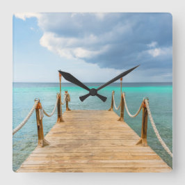 Reloj Cuadrado Ocean and Long Dock