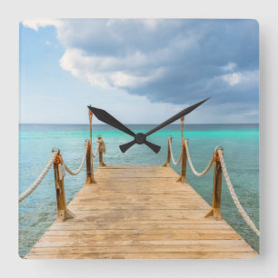 Reloj Cuadrado Ocean and Long Dock