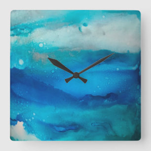Reloj Cuadrado Ocean Moods Clock