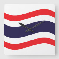 Ola de bandera tailandesa