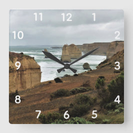 Reloj Cuadrado Olas contra el tiempo - Gran Ruta del Océano