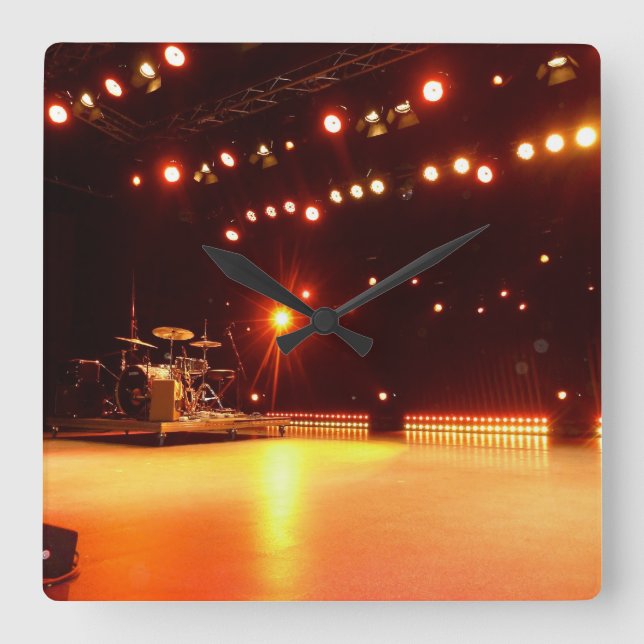 Reloj Cuadrado On stage (Anverso)