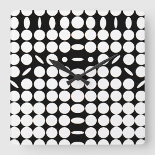 Reloj Cuadrado OP -Art #6 at Emporio Moffa