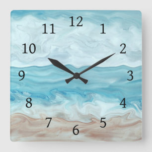 Reloj Cuadrado Opinión 267 del mar