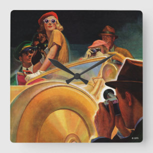 Reloj Cuadrado Oportunidad de la foto