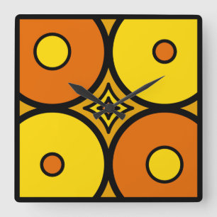 Reloj Cuadrado Orange & Lemon