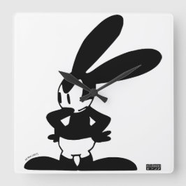 Reloj Cuadrado Oswald - Angry (All Wet, 1927)