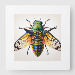 Reloj Cuadrado Oxelytrum dorsal view 310724IREF216 - Watercolor