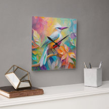 Pájaro de Fantasía de Pechuga Roja con Billar Rosa