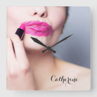 Palo de labios mal aplicado, nombre personalizado,