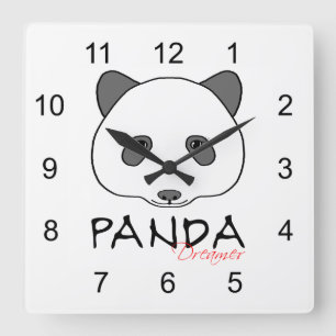 Reloj Cuadrado Panda Dreamer