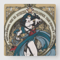 Panel de Art Nouveau para mujer maravilla