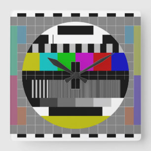 Reloj Cuadrado Pantalla de prueba