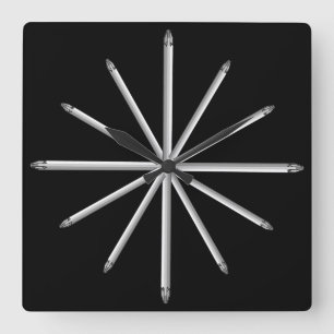 Reloj Cuadrado Pantalón - Moderno y contemporáneo