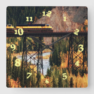 Reloj Cuadrado Parque nacional Denali y Preserve USA Alaska