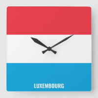 Patriótico de Bandera Nacional de Luxemburgo