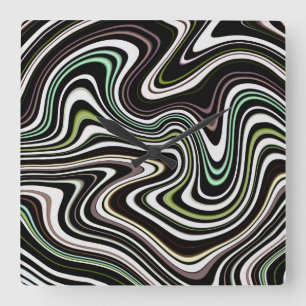 Reloj Cuadrado Patrón único de Guay