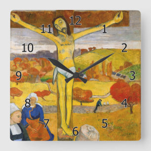 Reloj Cuadrado Paul Gauguin - El Cristo amarillo