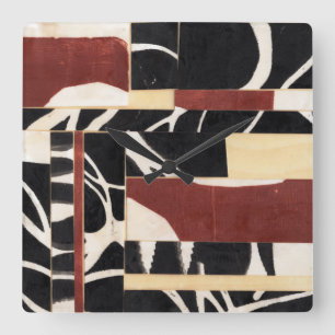 Reloj Cuadrado Pedazos y piezas II