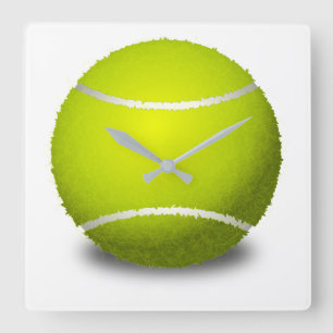 Reloj Cuadrado Pelota de tenis