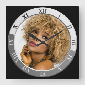Reloj Cuadrado Peluquería