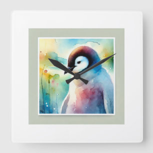 Reloj Cuadrado Penguin Harmony 051124AREF132 - Watercolor