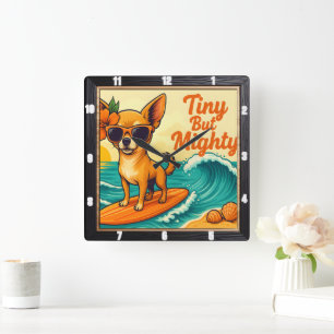 Reloj Cuadrado Pequeño Pero Importante Surfing