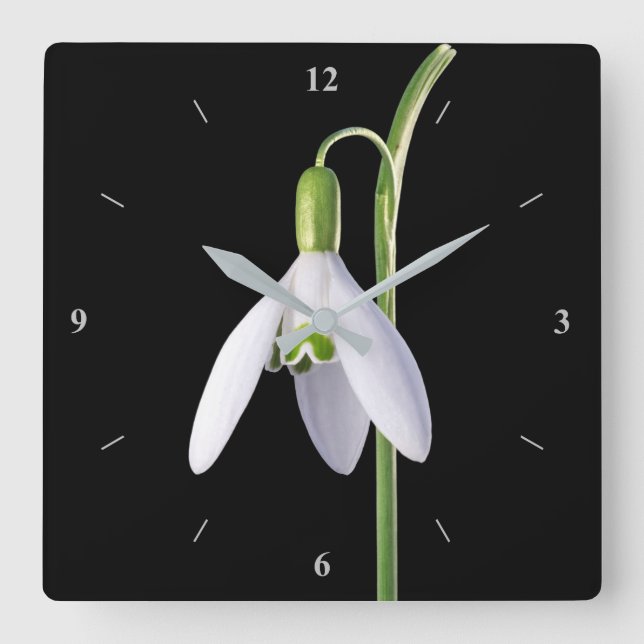 Reloj Cuadrado Perfección individual (Anverso)