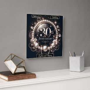 Reloj Cuadrado Perla Atemporal: 30.º Aniversario