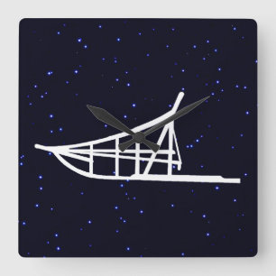 Reloj Cuadrado Perro