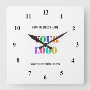 Reloj Cuadrado Personalizado Logotipo Promocional Personalizado d