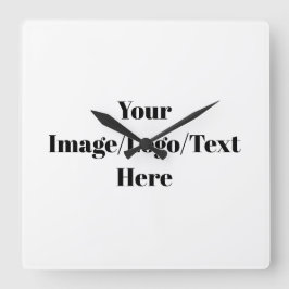 Reloj Cuadrado Personalize or Customize