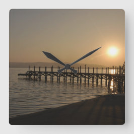 Reloj Cuadrado Peru - Paracas Sunset