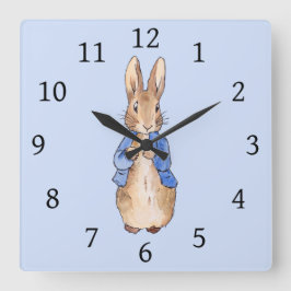 Reloj Cuadrado Peter the Rabbit Blue