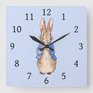 Reloj Cuadrado Peter the Rabbit Blue