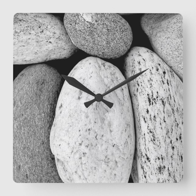 Reloj Cuadrado Piedras (Anverso)