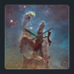 Reloj Cuadrado Pillars of creation<br><div class="desc">The colors in the image highlight emission from several chemical elements. Oxygen emission is blue, sulfur is orange, and hydrogen and nitrogen are green. <_br0d_0a_20_object20_names3a_20_m162c_20_eagle20_nebula2c_20_ngc20_6611.20_0d_0a_0d_0a_20_amazing20_high20_resolution20_photo20_of20_pillars20_of20_creation.20_this20_is20_the20_highest20_quality20_of20_space20_photography20_available20_and20_you20_can20_get20_it20_on20_prints2c_20_canvas20_prints2c_20_phone20_cases20_and20_many20_many20_other20_gifts. object="" names:="" _m162c_="" eagle="" _nebula2c_="" ngc="" 6611.="" amazing="" high="" resolution="" photo="" of="" pillars="" creation.="" this="" is="" the="" highest="" quality="" space="" photography="" available="" and="" you="" can="" get=""...</div>