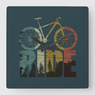 Reloj Cuadrado Piloto de MTB Downhill Bicicleta de Montaña