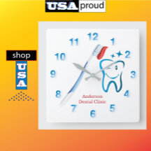 Pincel dental de dentista 🦷 azul elegante
